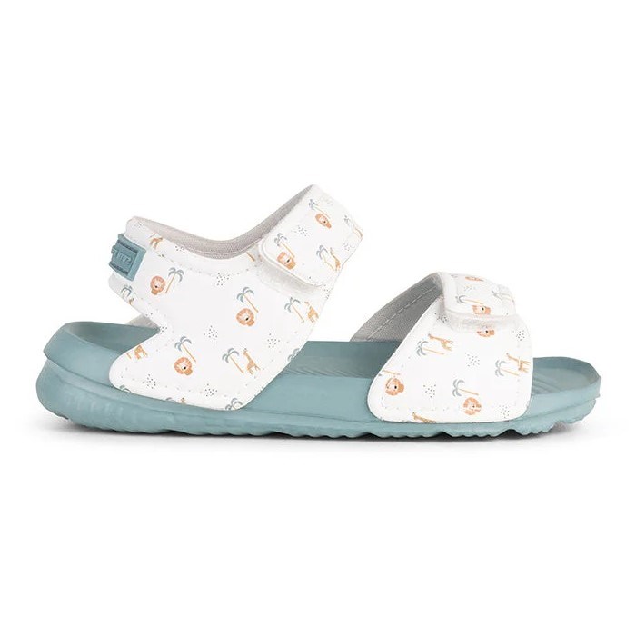 Swim Essentials Erkek Çocuk Sandalet- Jungle Beyaz