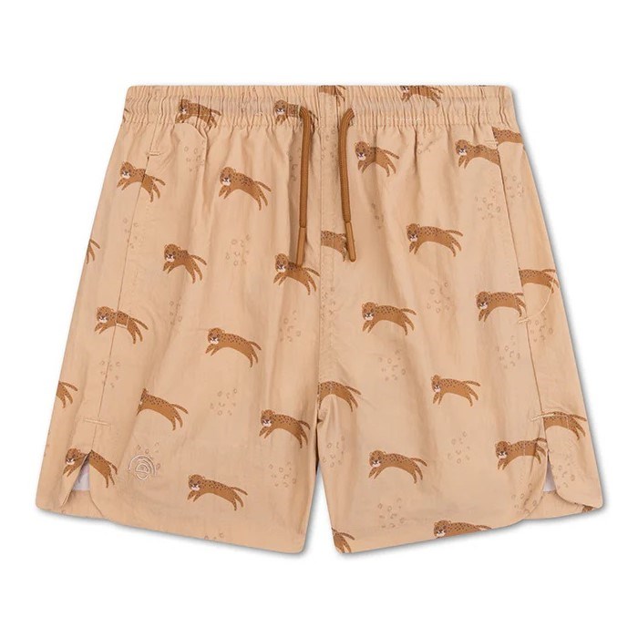Swim Essentials Yazlık Erkek Çocuk Şort Mayo- Leopar Kahverengi 