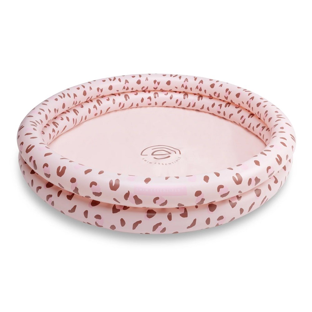 Swim Essentials Old Pink Leopard Çocuk Şişme Oyun ve Yüzme Havuzu 100cm 