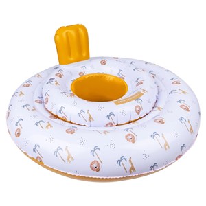 Swim Essentials Jungle Bebek Sırt Destekli Yüzme Simidi 0-1 Yaş