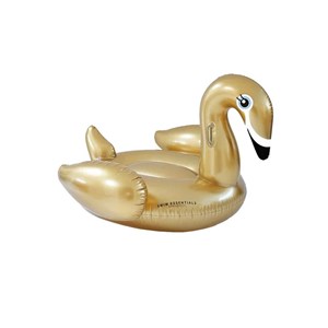 Swim Essentials Gold Swan Ride-on Şişme Su Oyuncağı 150cm