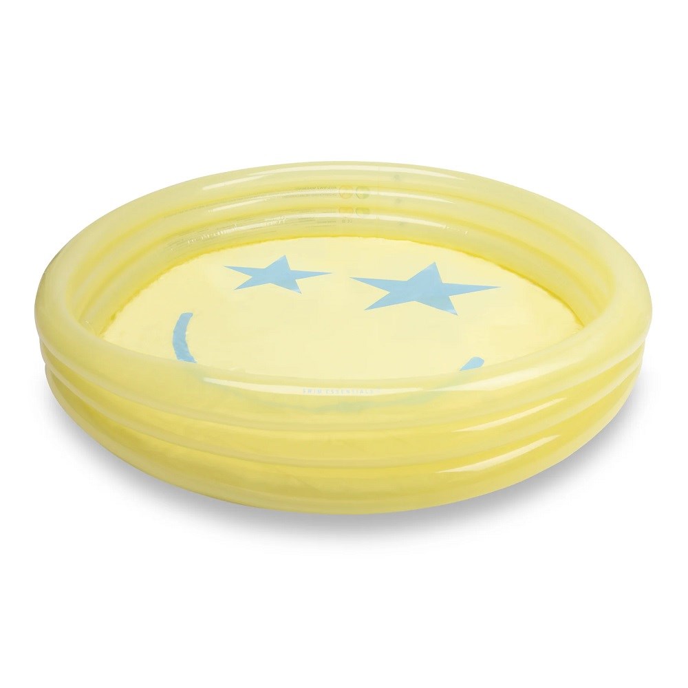 Swim Essentials Yellow Stripes Çocuk Şişme Oyun ve Yüzme Havuzu 150cm 
