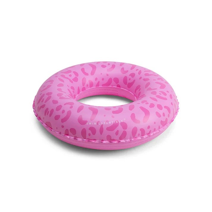 Swim Essentials Pink Leopard Yüzme Simidi 55cm 