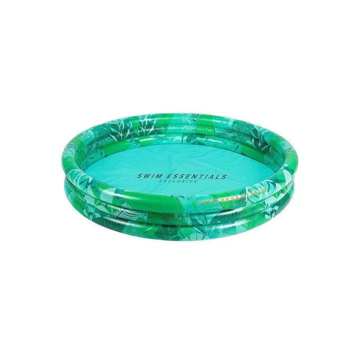 Swim Essentials Green Tropical Çocuk Şişme Oyun ve Yüzme Havuzu 150cm 