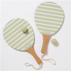 Sunnylife Plaj Raketleri-  Palma Sage Stripe
