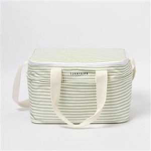Sunnylife Soğutucu Çanta - Palma Sage Stripe