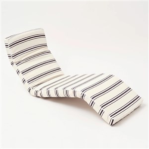 Sunnylife Taşınabilir Plaj Yatağı - Charcoal Stripe