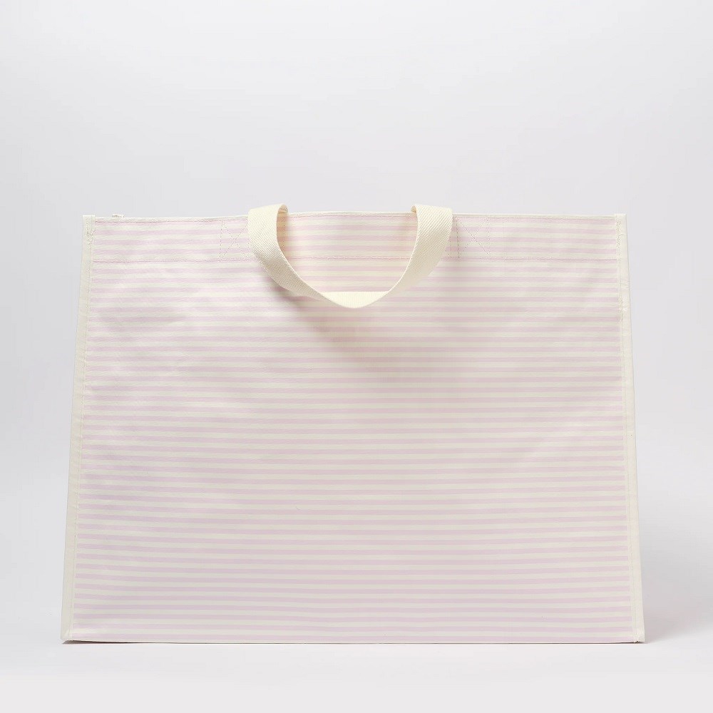 Sunnylife Plaj Çantası - Days Pink Stripe 