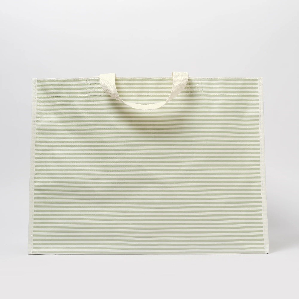 Sunnylife Plaj Çantası - La Palma Sage Stripe 