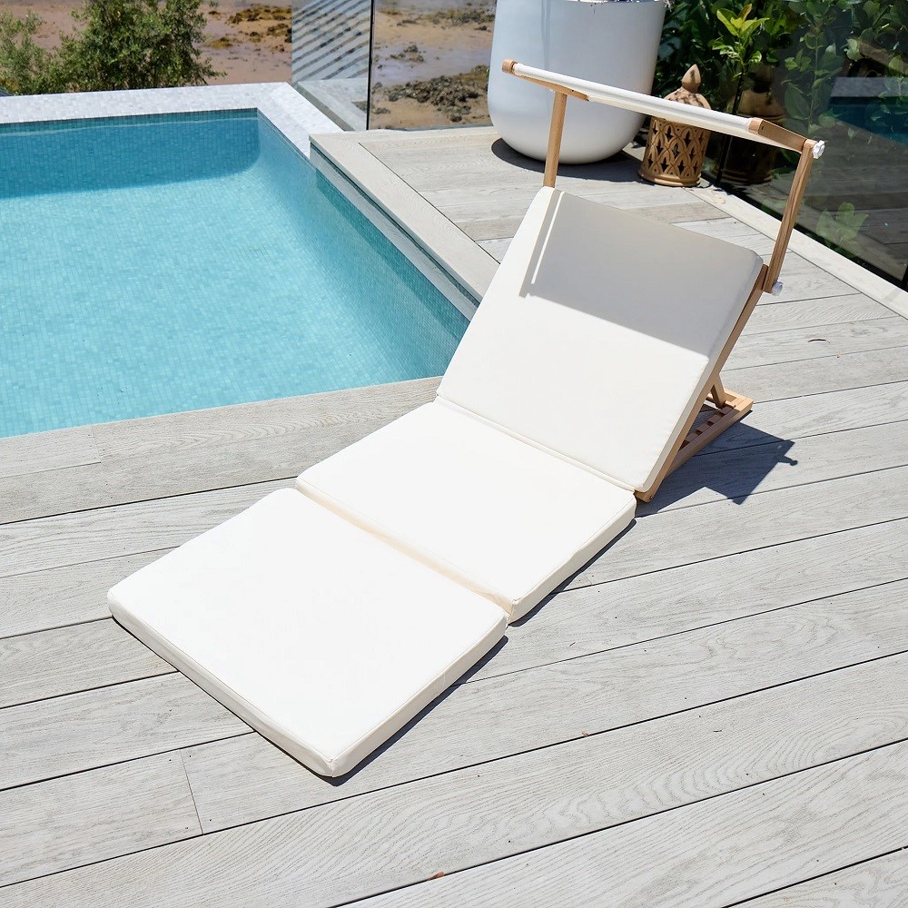 Sunnylife Taşınabilir Şezlong -Cream 