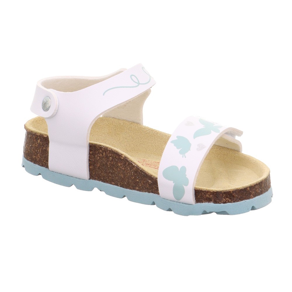 SuperFit Yazlık Kız Çocuk Sandalet Beyaz