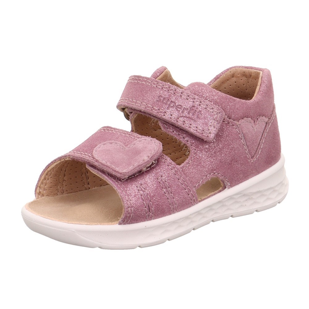 SuperFit Yazlık Kız Bebek Sandalet Mor