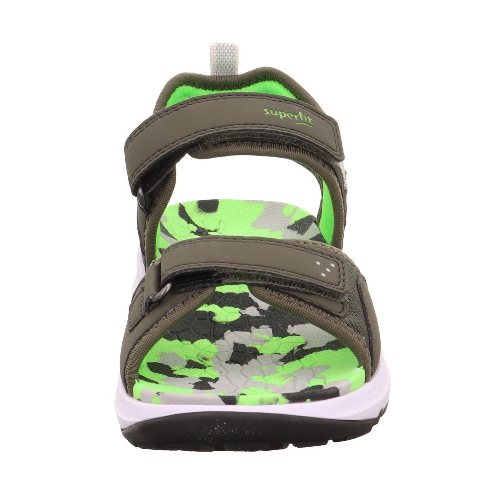 SuperFit Yazlık Erkek Çocuk Sandalet Yeşil