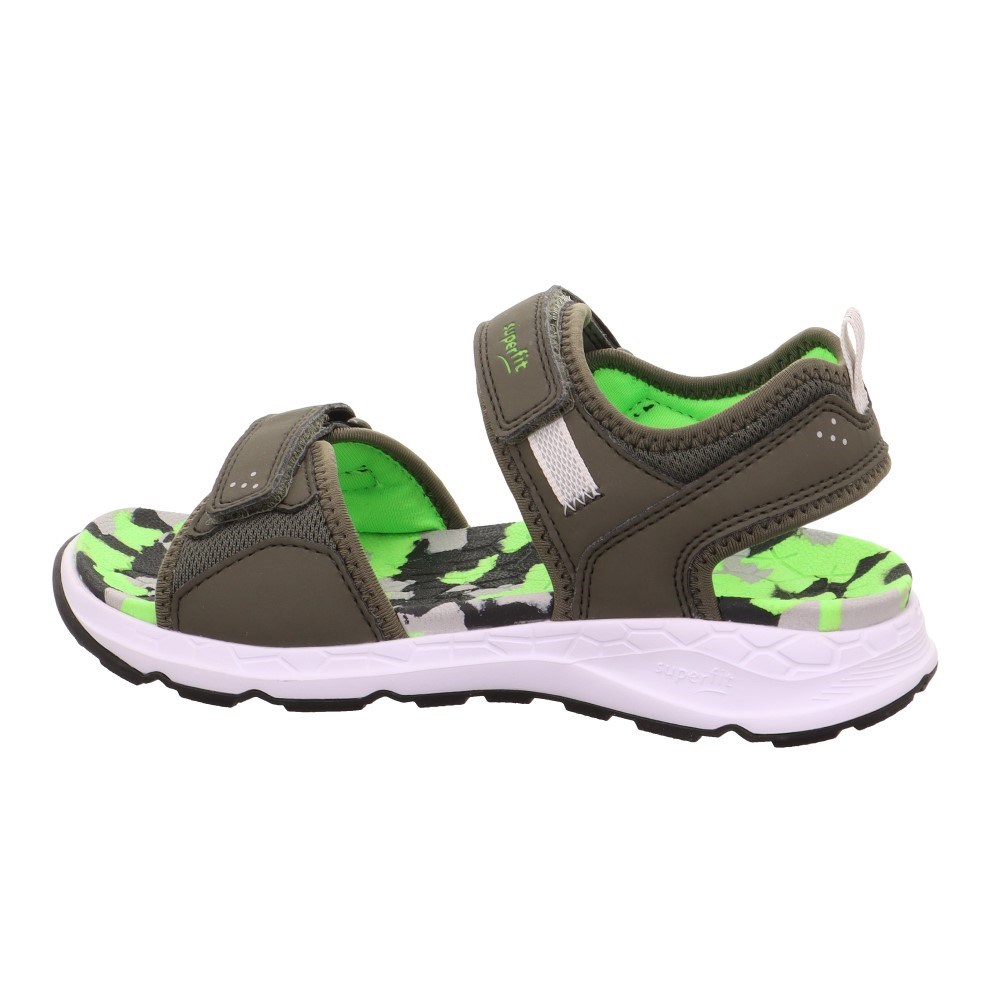 SuperFit Yazlık Erkek Çocuk Sandalet Yeşil