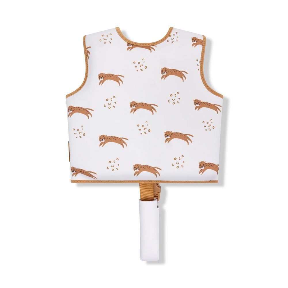 Swim Essentials Brown Leopard Köpük Dolgulu Yüzme Yeleği Kahverengi 