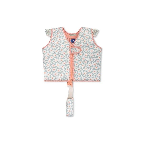 Swim Essentials Green Flowers Köpük Dolgulu Yüzme Yeleği Yeşil