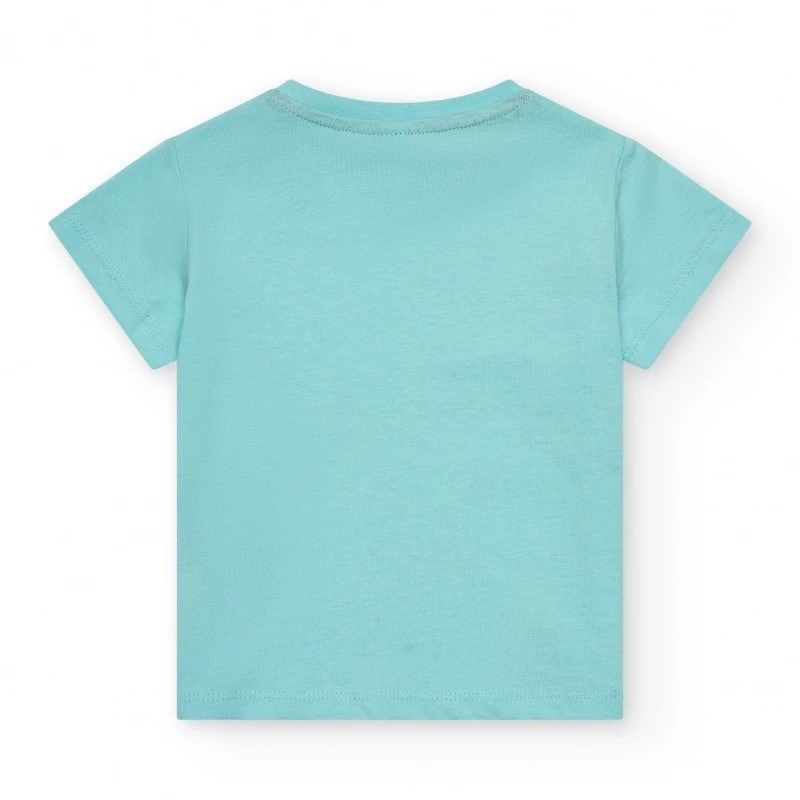 Tuc Tuc Yazlık Erkek Çocuk Kısa Kol T-shirt Şort 2'li Set Mavi