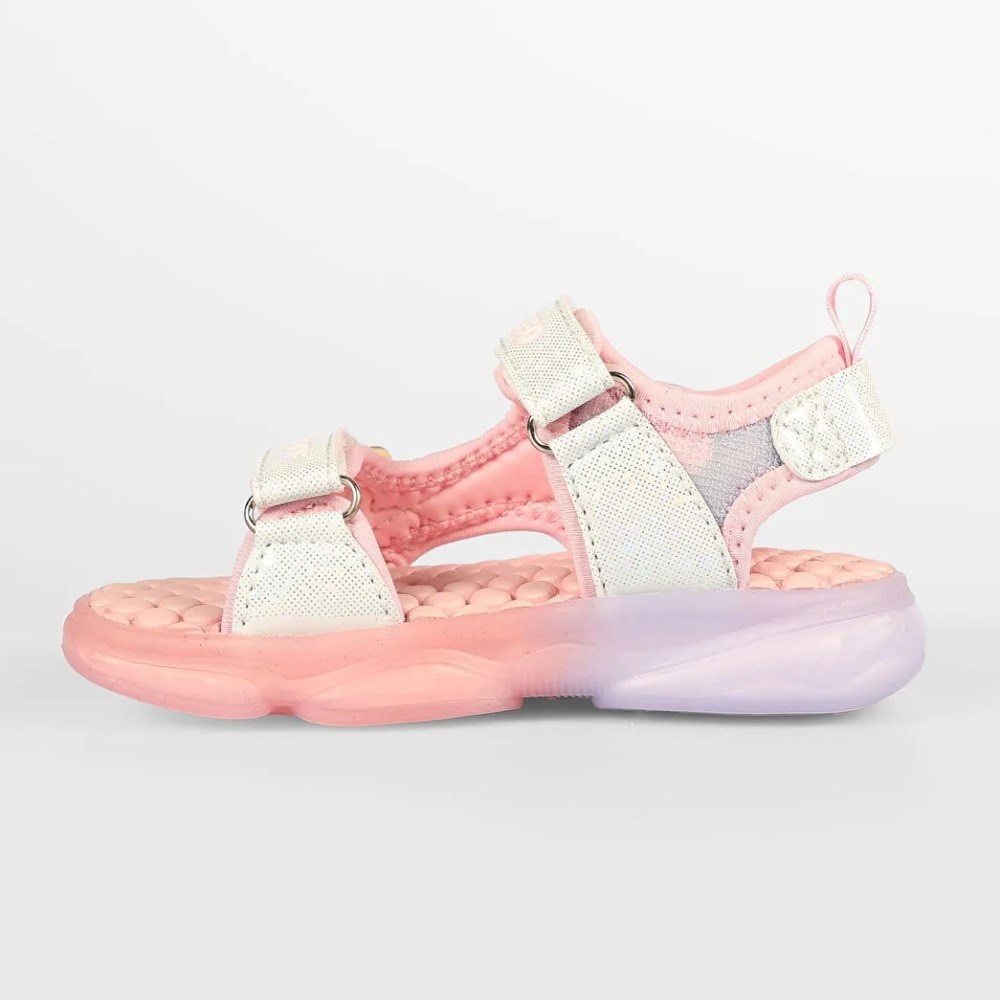 Vicco Can Işıklı Kız Çocuk Sandalet Pembe