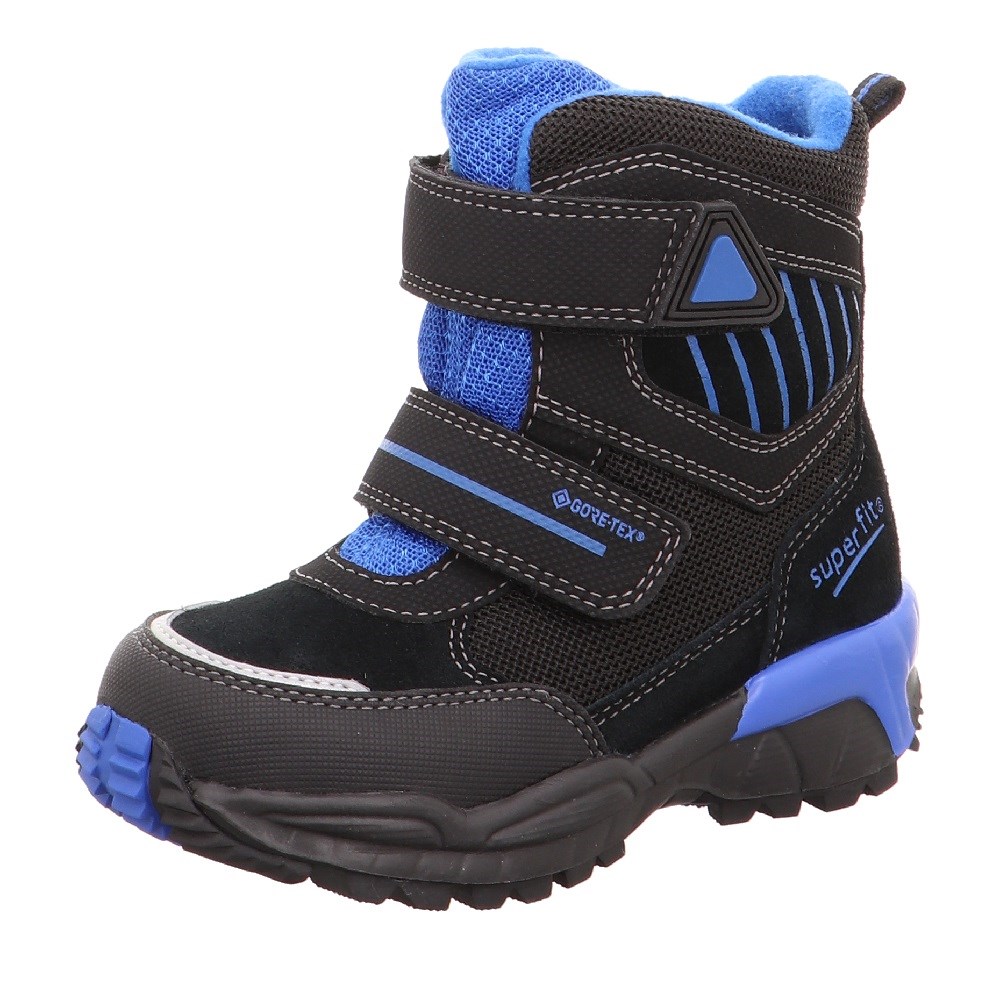 SuperFit Kışlık Süet/Tekno/Tekstil Goretex Çizme Siyah